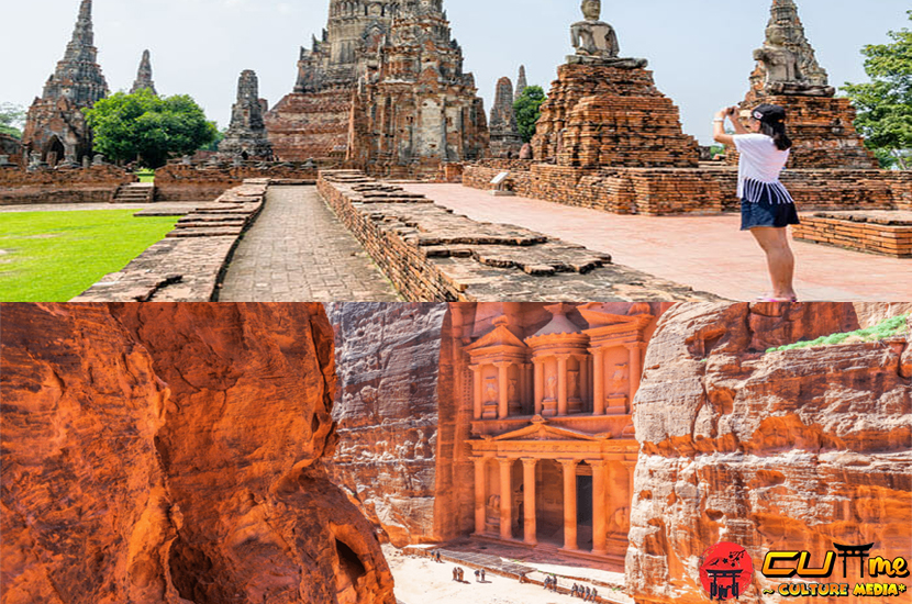 Kota Kuno Ayutthaya, Thailand