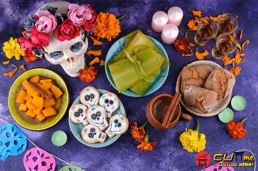 Makanan Tradisional di Día de los Muertos